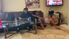 panda world orgy with rapper zay hilfigerrr brings his bbc friend over for more big black cock!