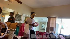 panda world orgy with rapper zay hilfigerrr brings his bbc friend over for more big black cock!