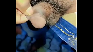 Micro penis femboy pissing and handjob