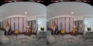 FuckPassVR - While hubby works, Kayla Kayden strips down and takes your cock deep in her wet pussy