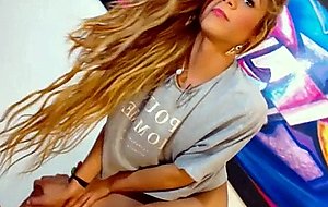 Beautiful teen girl teasing