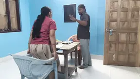 Hot Indian college gets fucked by her teacher in class