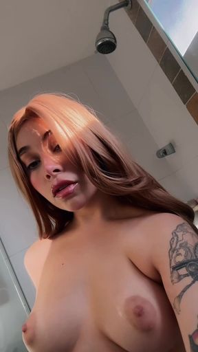 Oil-covered beauty gets fucked