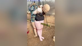 Hangin&#039; High with Two Horny Asians in Stockings