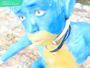 Pokemon Cute Boy / Body Paint / 19 Years Old Extreme Fetish Cosplay #1