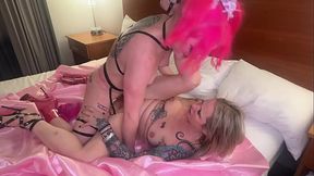 She'_s Got A Dick!? Kora Sucks, Fucks, And Fists Secret Trans Babe Harley