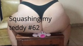Squashing my teddy #62