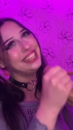 Sucking him off HARD so I can taste his cum❤️