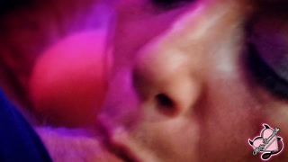 50 Year Old Cougar sucks this younger man's cock until she gets a face full of cum! Live on Cam.