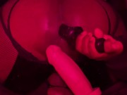 BUTTHOLE TRAINING #2 Big Booty Bottom DipSoDeep Stuffs Noisy Gaping Hole