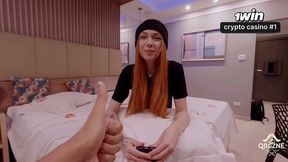 First Porn Scene From Cute Redhead Brazilian Girl Ft. Tura [free Scene]