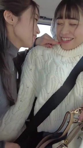 Two Women Share a Daring Date of Wet Kisses and Forbidden Desire - a