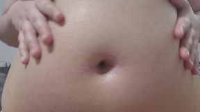 Bellybutton Cream Rub JOI – Soft Belly Worship, Close-Up Navel Play, Sensual Stomach Tease