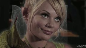 Sexy Tinker Bell gets fucked hard by Captain Hook in her magic pussy