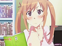 Hentai teenie gets fingered and fucked