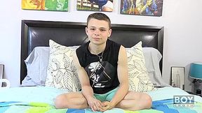 Austin Lock Enjoys Fingering His Ass While Wanking Hard