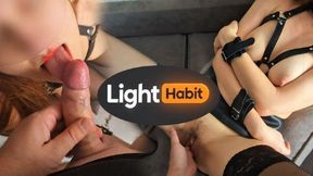 Horny Submissive Babe Cuffed And Fucked In Her Tight Wet Pussy. Tender Bdsm Pov Light Habit