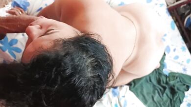 Gordita anal by her wife while neighbors watch