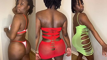DarkChocolateBarbie ass shaking compilation 5