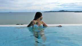 ”Curvy booty Thai teen amateur Girlfriend gets banged hard doggy style”