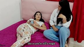 Latin MILF enjoys passionate lesbian sex with her hot girlfriend.