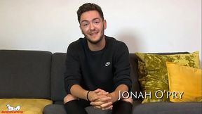 Jonah O'_Pry licks his finger &amp_ begins playing with his ass