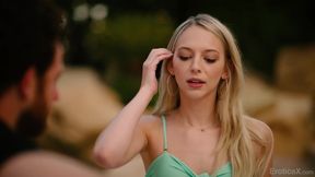EroticaX - Flaxen haired beauty makes love to her neighbour