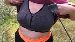 Tit whipping in forest 267