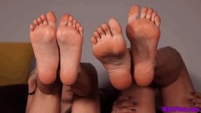 Sexy Girls with Stinky Feet - 4K MP4