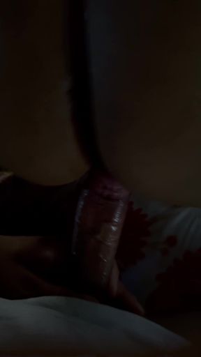 Hot Indian teen in doggy style position