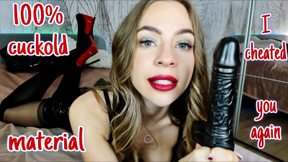 I Cheated on You Again With a Big Black Cock