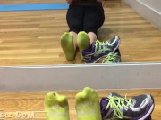 Yellow Ankle Socks