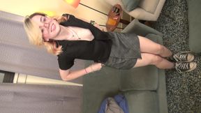 College Girl Casting - Emma is a Natural