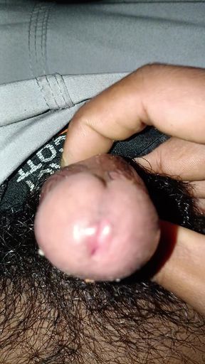 Land's semen has come out