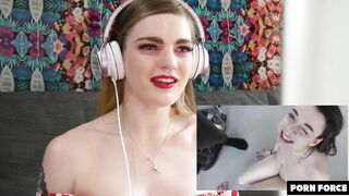 Carly Rae Summers Reacts to CUMSHOTS - NUTTING ROUGH ON