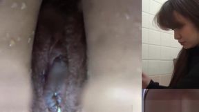 Asian teens 18+ Pussy Pissing