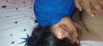 Cleopatra - fuck my stepdaughter in her mouth and I let go of her mouth and swallow my cum