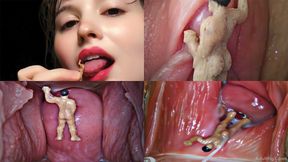 Giantess Cums and Creams On You