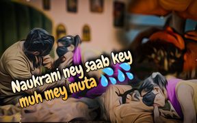 Horny Maid Fucked and Did Pee on Owner's Face