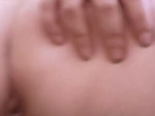 Big ass girl masturbating solo in the woods