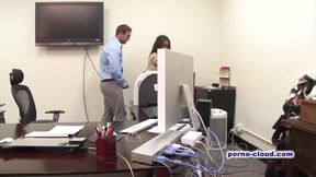 Larissa the black secretary.