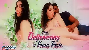 GROOBYGIRLS - Interracial anal with sexy tgirl in lingerie