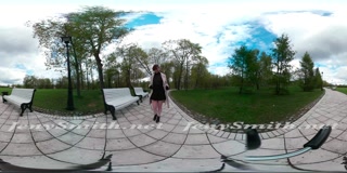 Public upskirt VR video by Jeny Smith
