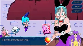 Bulma Chi-Chi Seduce Vegeta in Hot Dragon Ball Time Travel Encounter