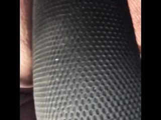 Playing with my Pussy at Work — got Caught right when I Started to Squirt