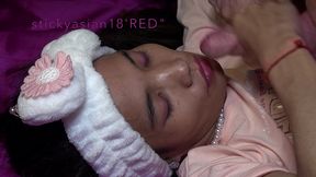 stickyasian18 cici says  sorry sir i take money! me suck what?  sticky face girl!