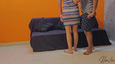 Beautiful Asian Girl Gets Fucked While Cleaning The House.