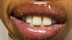 Sweet & Sloppy ASMR Lip Tease with Gloss Priestess