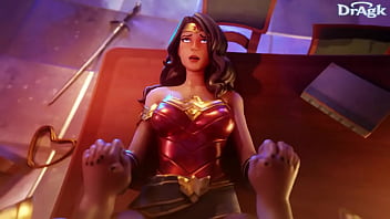 Fortnite wonderwoman gets pounded