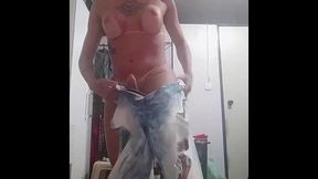 de pau duro na calca jeenssem calcinha, gozei gostoso. sabrina prezotte batendo uma ponheta ...